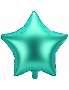 Balão Estrela Verde Mate